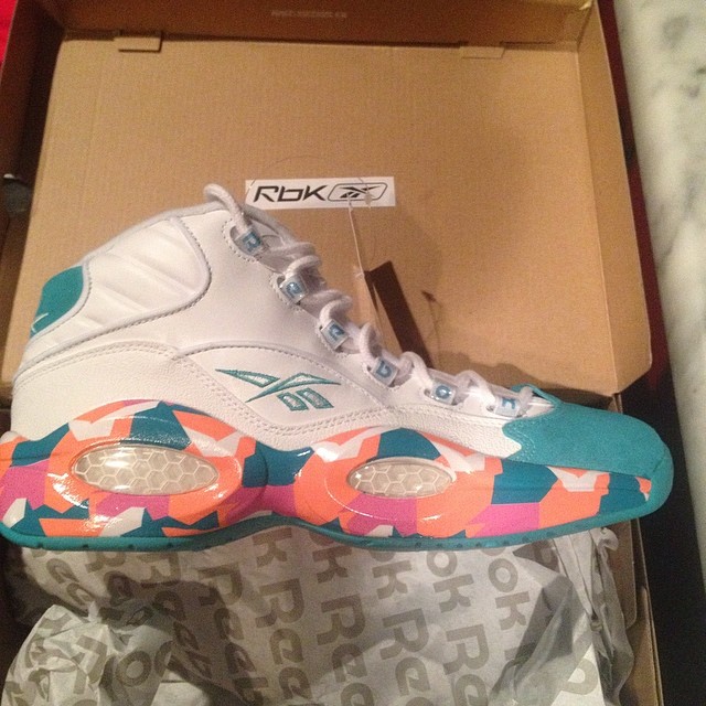 Cam'ron Picks Up Reebok Question White Noise