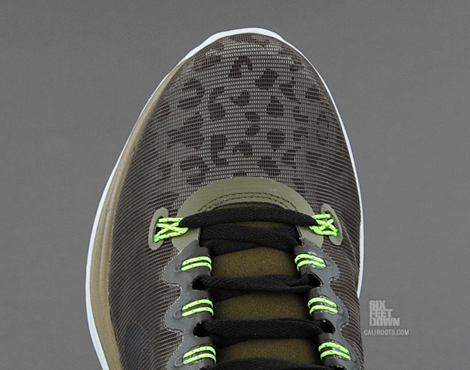 nike lunarglide 5 shield cheetah in dark loden toe