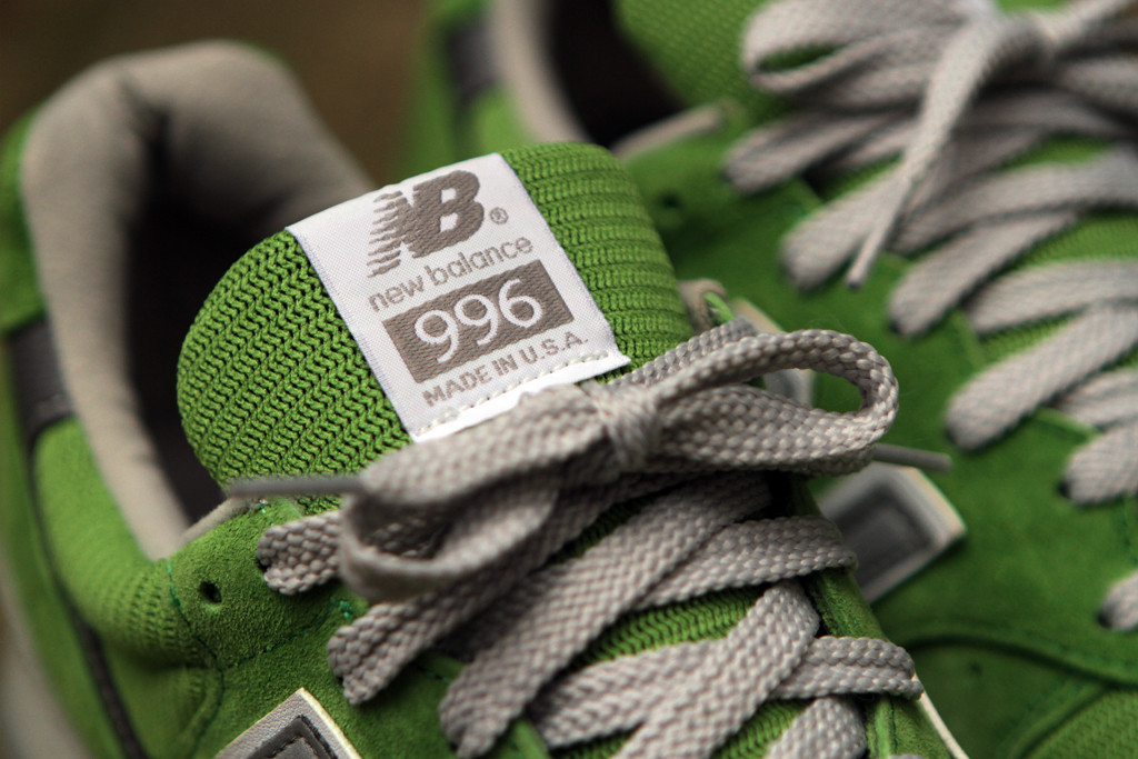 New balance 996 store lime green