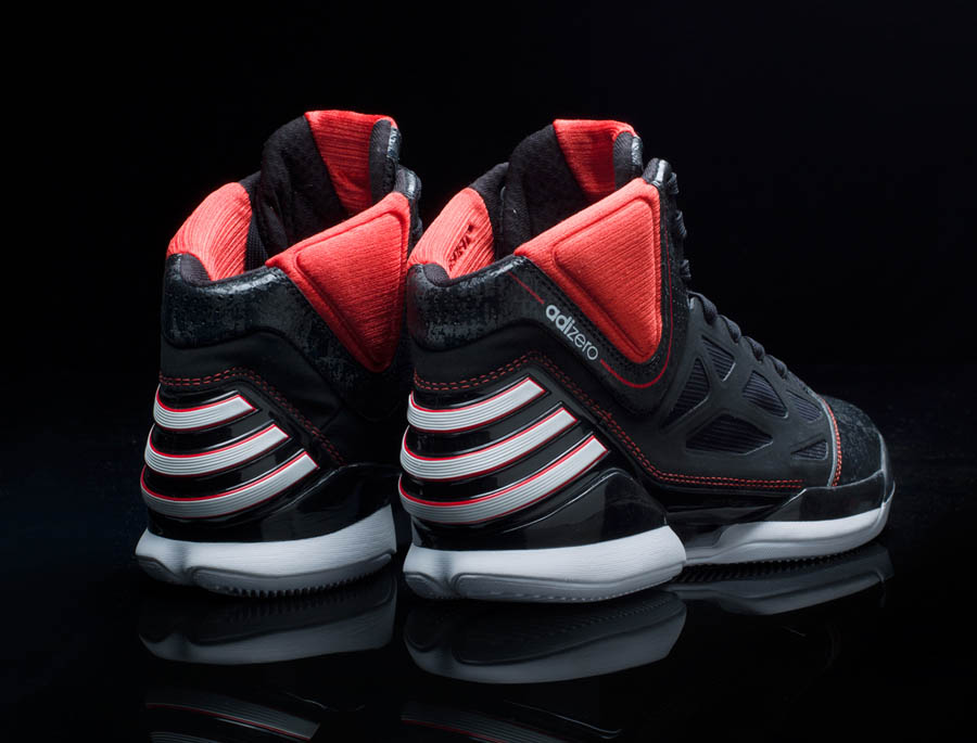 adidas adiZero Rose 2.5 Black White Scarlet G48837 (5)