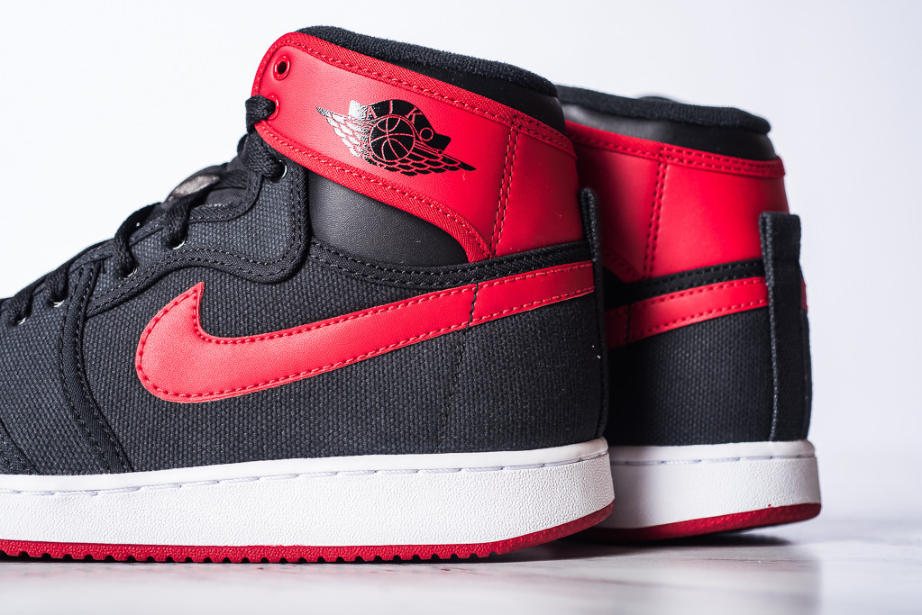 See How the 'Bred' Air Jordan 1 KO Looks On-Feet | Sole Collector