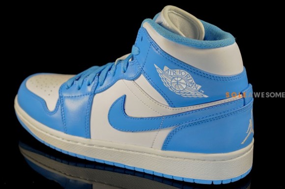 air jordan 1 mid carolina blue