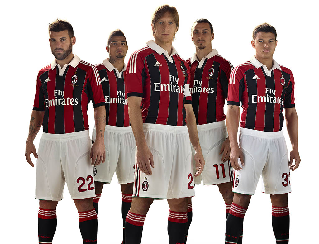 ac milan jersey by year