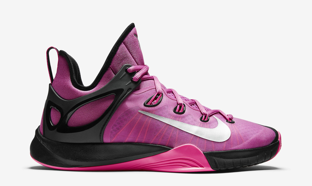 Think Pink' in the Kay Yow x Nike Zoom HyperRev 2015