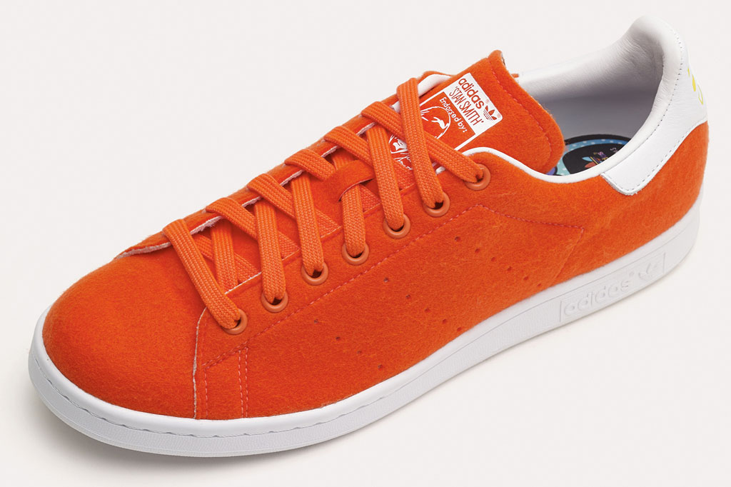 adidas = Pharrell Williams Stan Smith Orange (1)