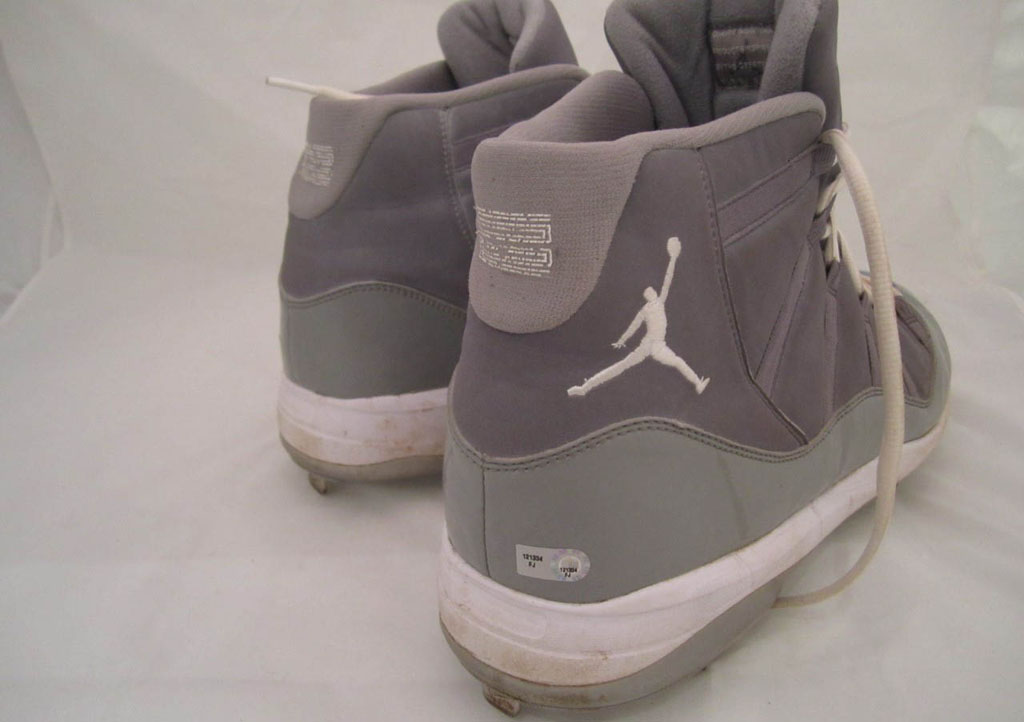 CC Sabathia Air Jordan XI 11 Cool Grey PE (2)