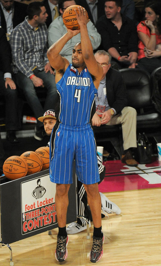 Arron Afflalo wearing adidas Crazy Light 3 Low PE