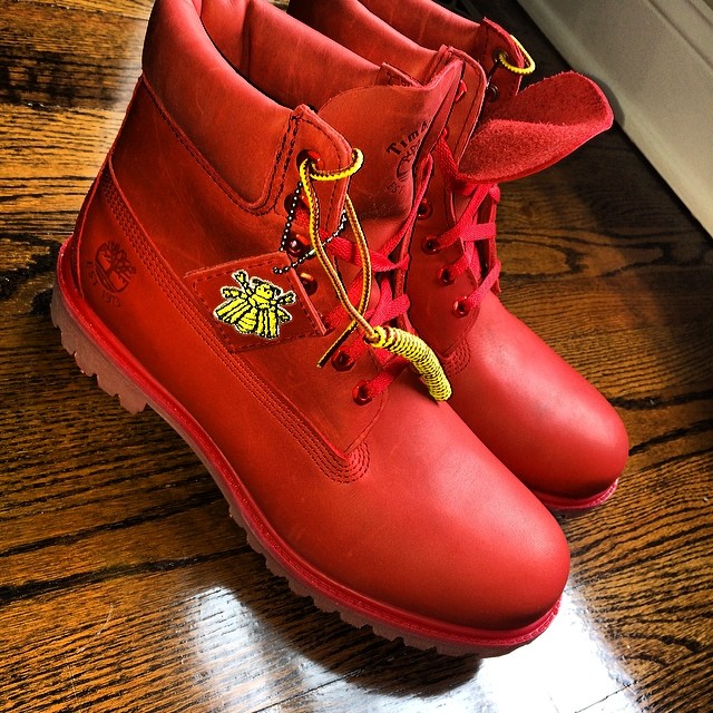 DJ Funk Flex Picks Up BBC x Timberland Boot