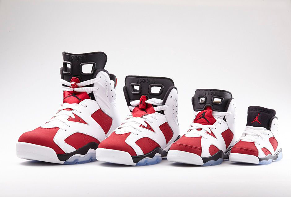 Air Jordan VI 6 Carmine Retro Official 384664-160 (4)