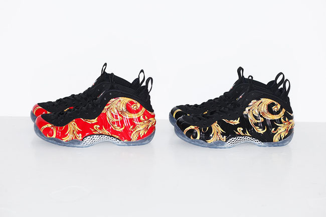 Nike foamposite 2025 x supreme price