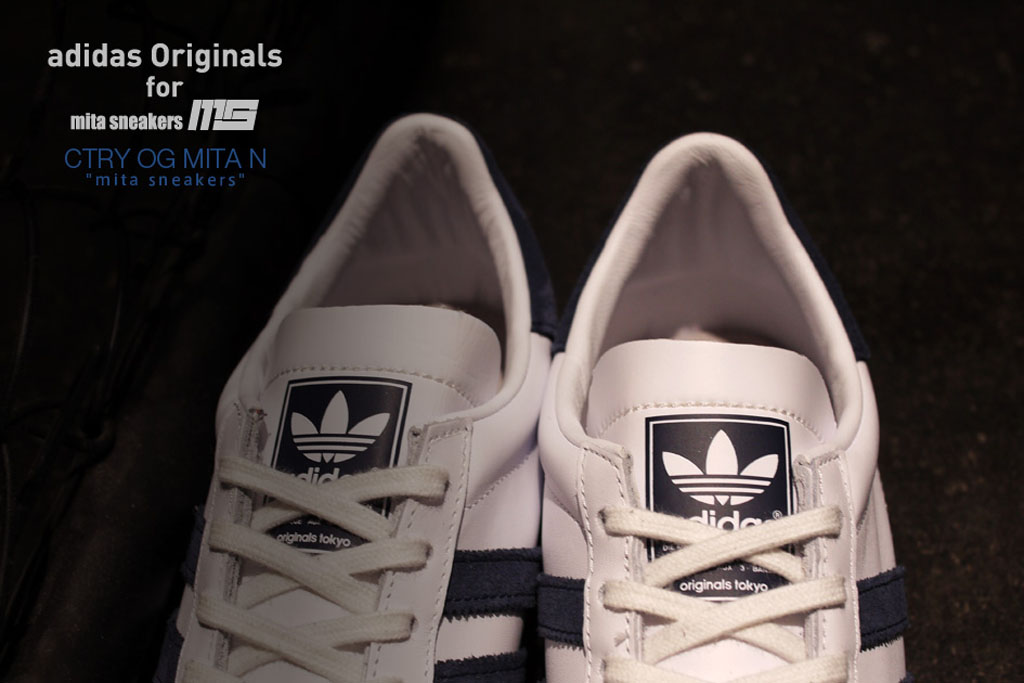 mita sneakers x adidas Originals Country OG White Navy Gum Complex