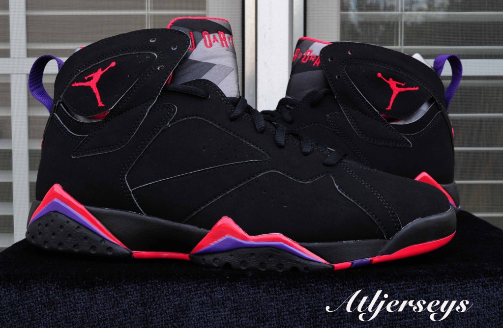 jordan 7 black purple