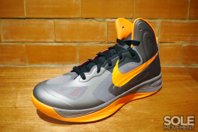 Nike Hyperfuse 2012 Charcoal Total Orange Complex