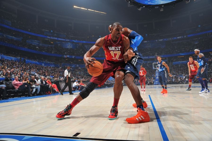 Andrew Bynum wearing Nike Zoom Hyperenforcer 2011 Galaxy