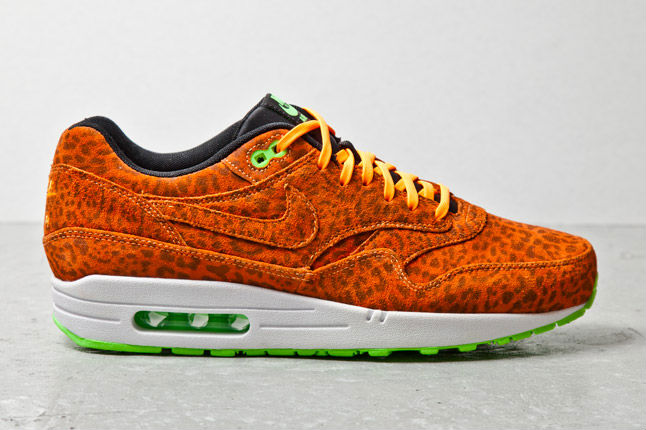 air max 1 green orange