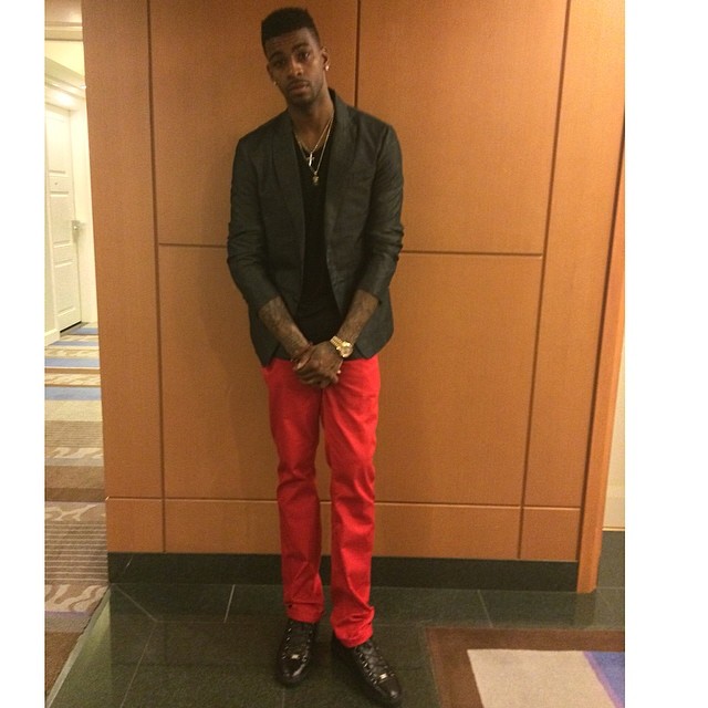 Dorell Wright wearing Balenciaga Arena Black