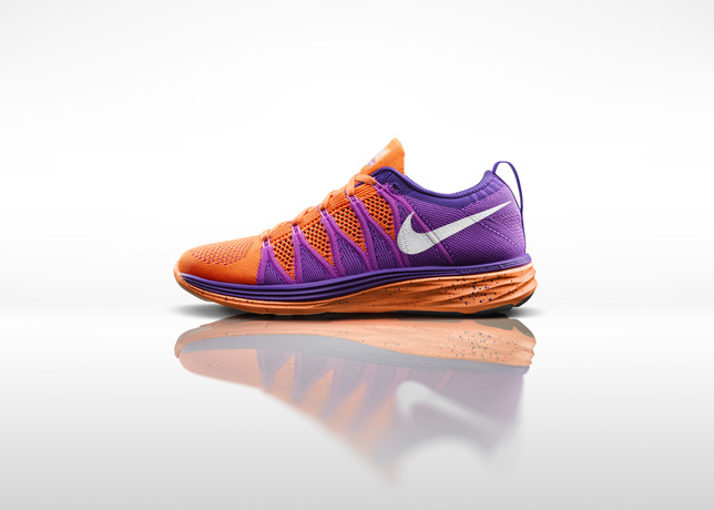 Nike Flyknit Lunar 2 Atomic Orange profile