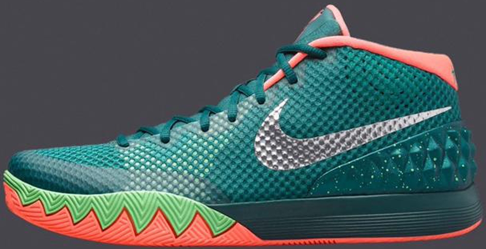 kyrie 1 green and gold