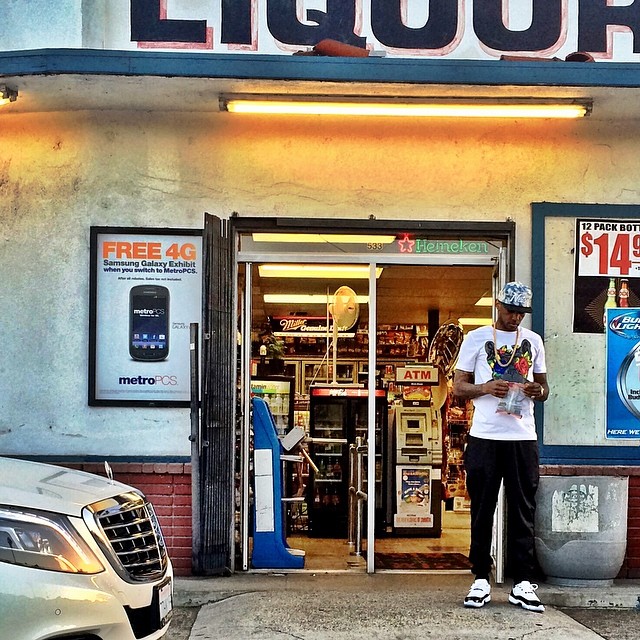 Fabolous wearing Air Jordan XI 11 Retro Low Concord