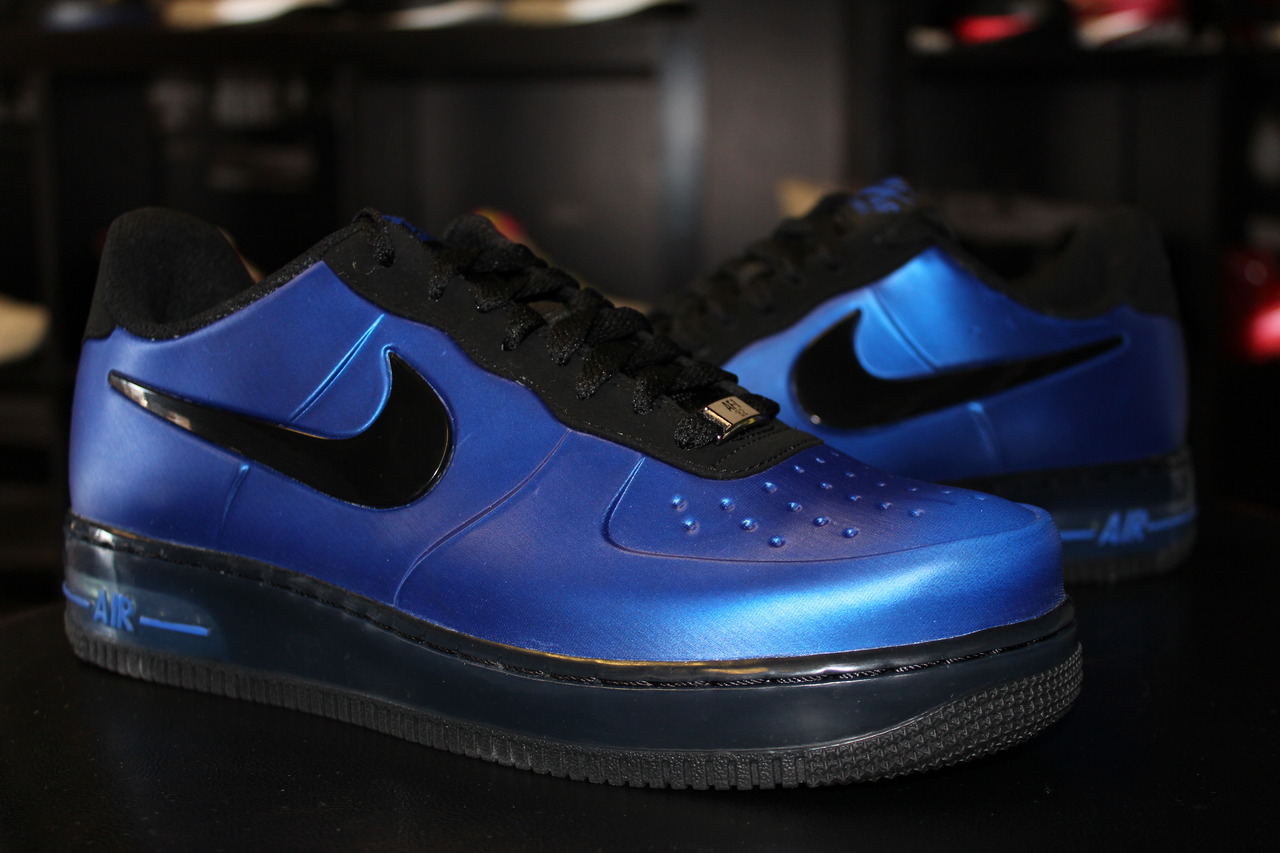 air force 1 foamposite blue