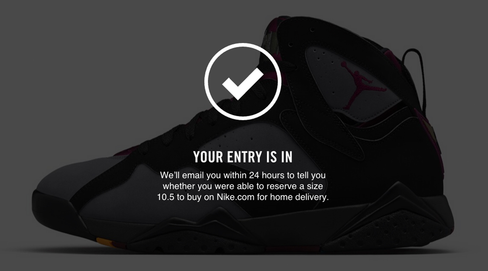 shoe raffle websites