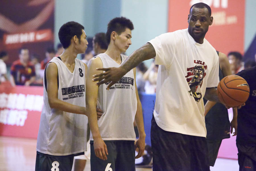 The 2011 LeBron James Basketball Tour - Chendgu Day 2