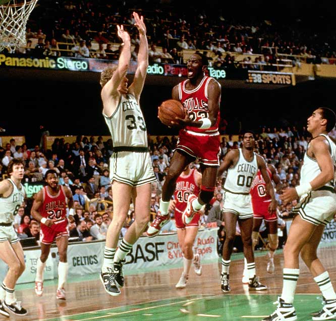 Michael Jordan Scores 63 Points in Game 2 Against the Boston Celtics