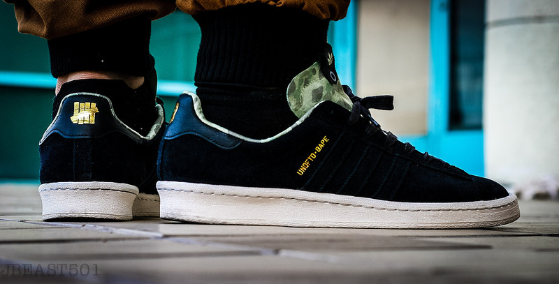 Adidas x undftd clearance x bape campus 80s