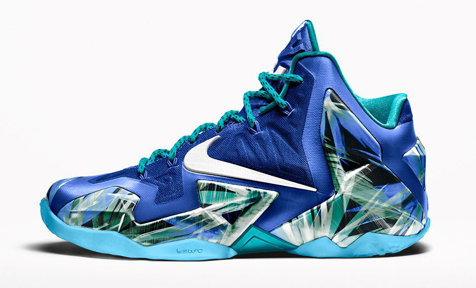 NIKEiD LeBron 11 Everglades