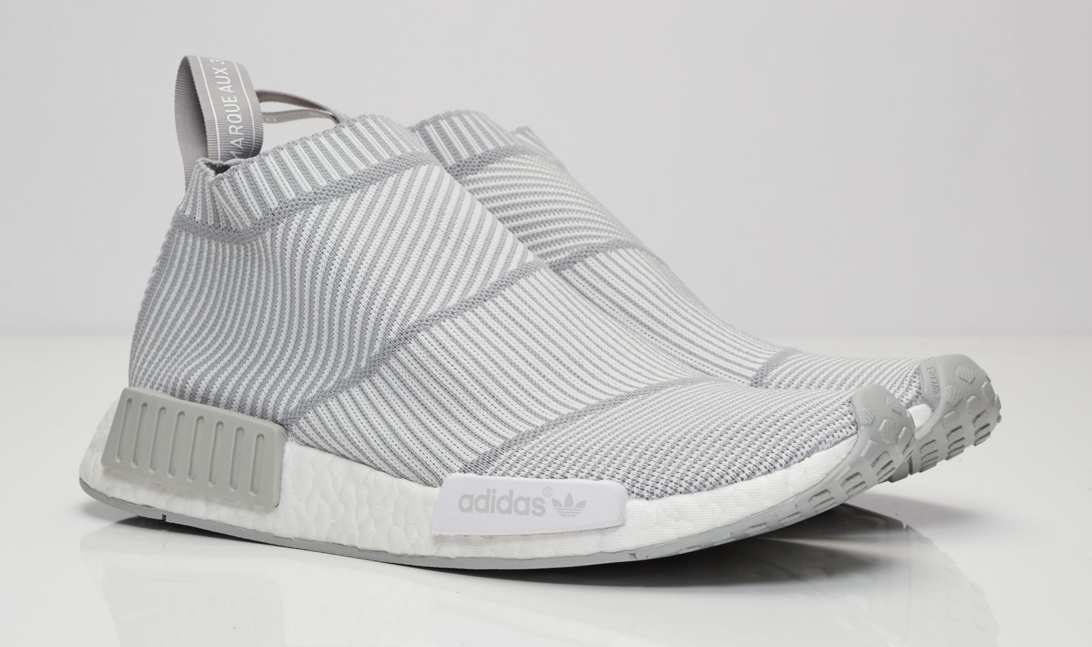 Adidas City Sock White Grey | Sole