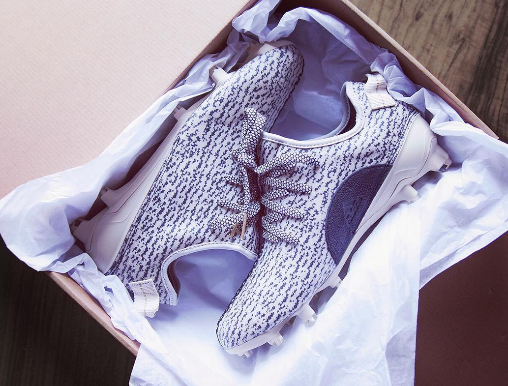 yeezy cleats football