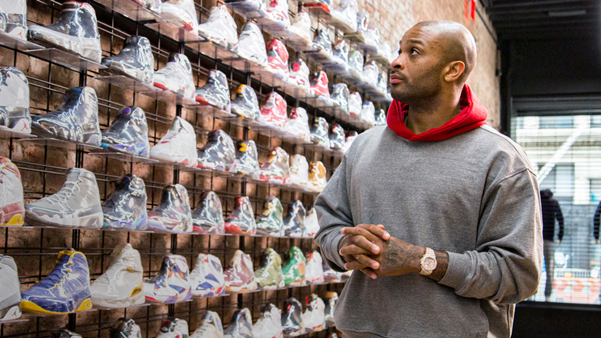 pj tucker sneaker shopping