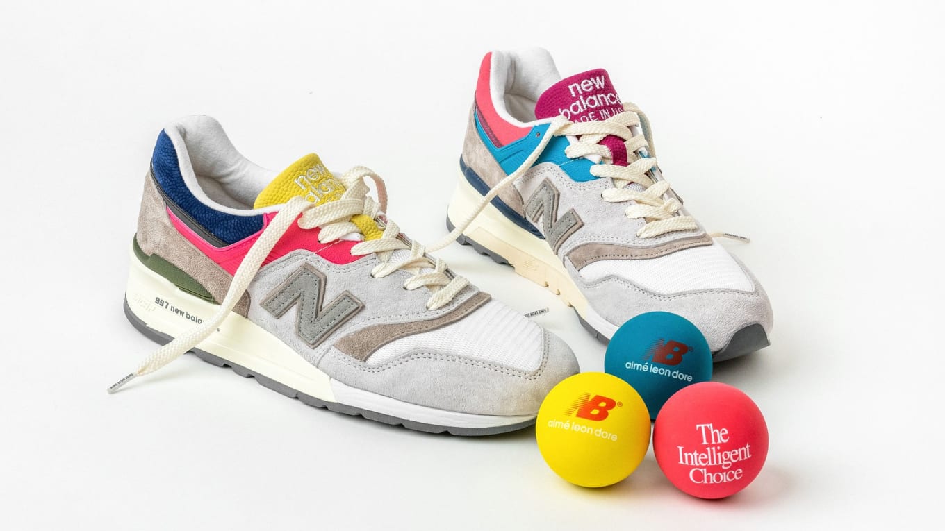 Aime Leon Dore X New Balance 997 Collection Release Date Sole