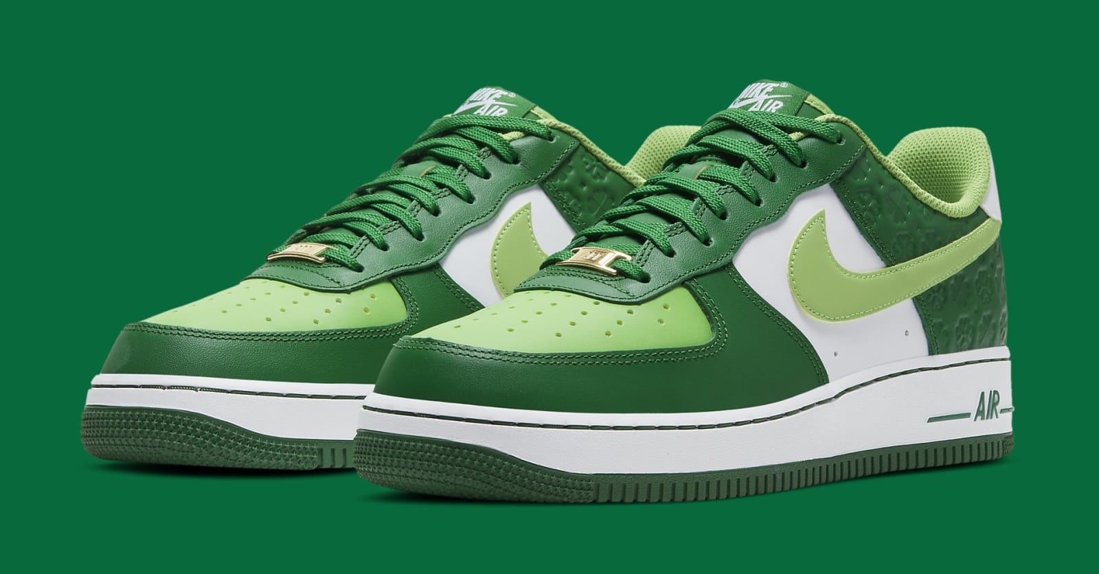 shamrock nike air force 1