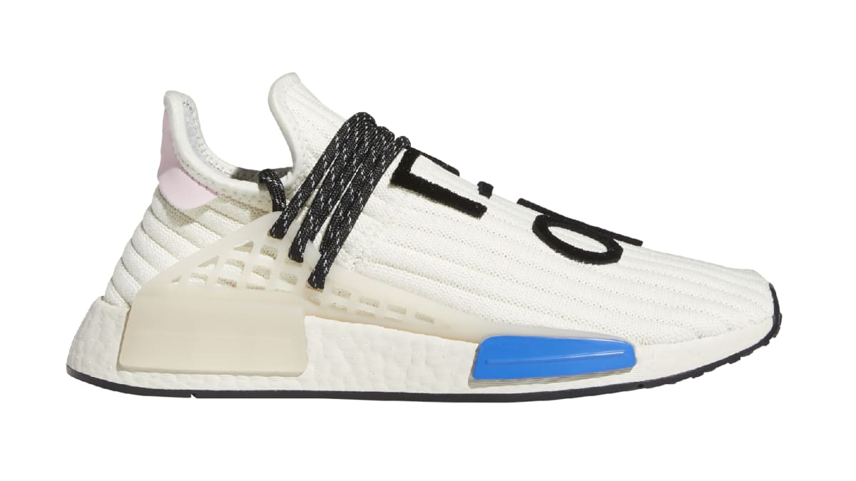 black and white pharrell nmd