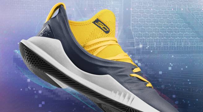 curry 5s blue