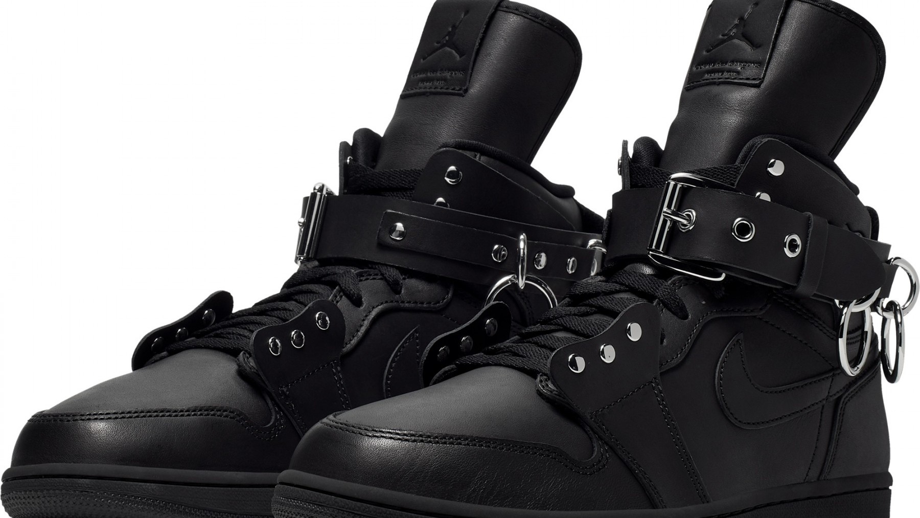 Comme des Garcons HOMME Plus Air Jordan 1 High Black White Release Date |  Sole Collector