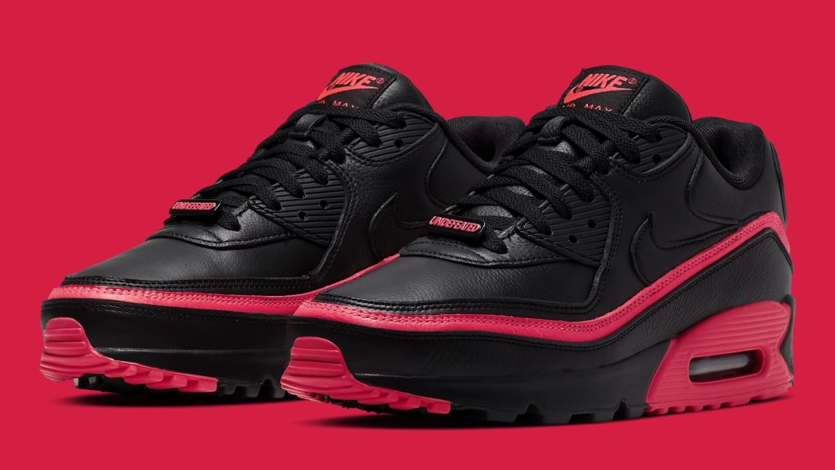 undefeated air max 90 black