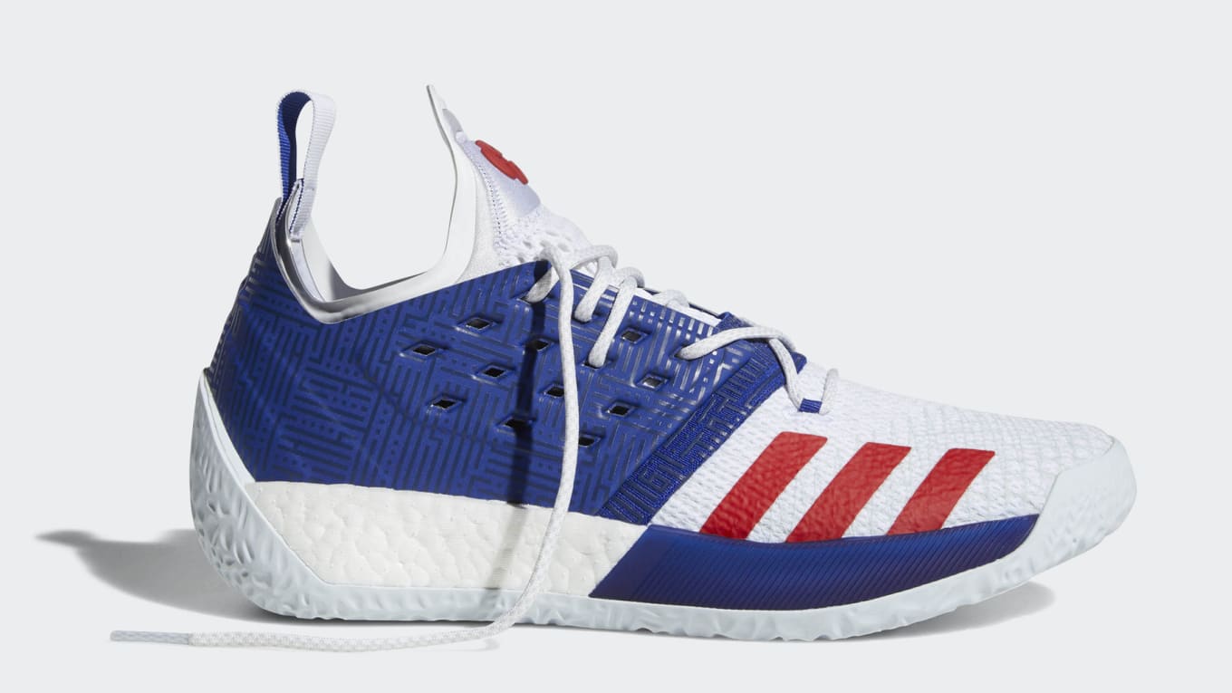 Adidas Harden Vol. 2 Red White Blue 