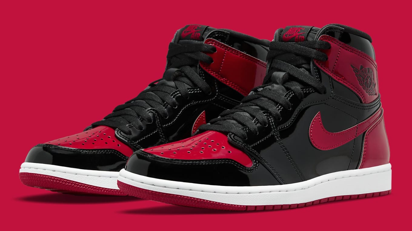 Air Jordan 1 Patent Bred Holiday 2021 Release Date 55088-063