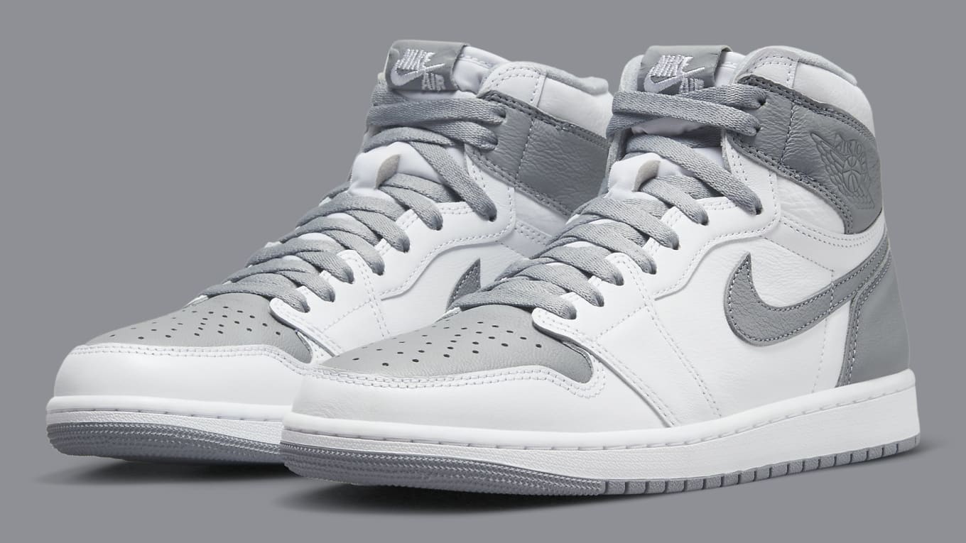 air jordan 1 high white grey