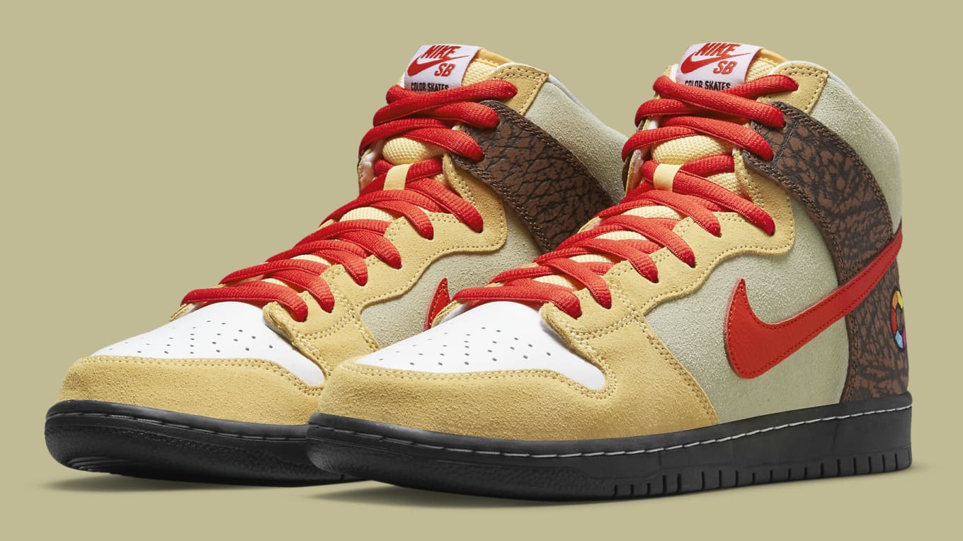 Color Skates x Nike SB Dunk High 'Kebab
