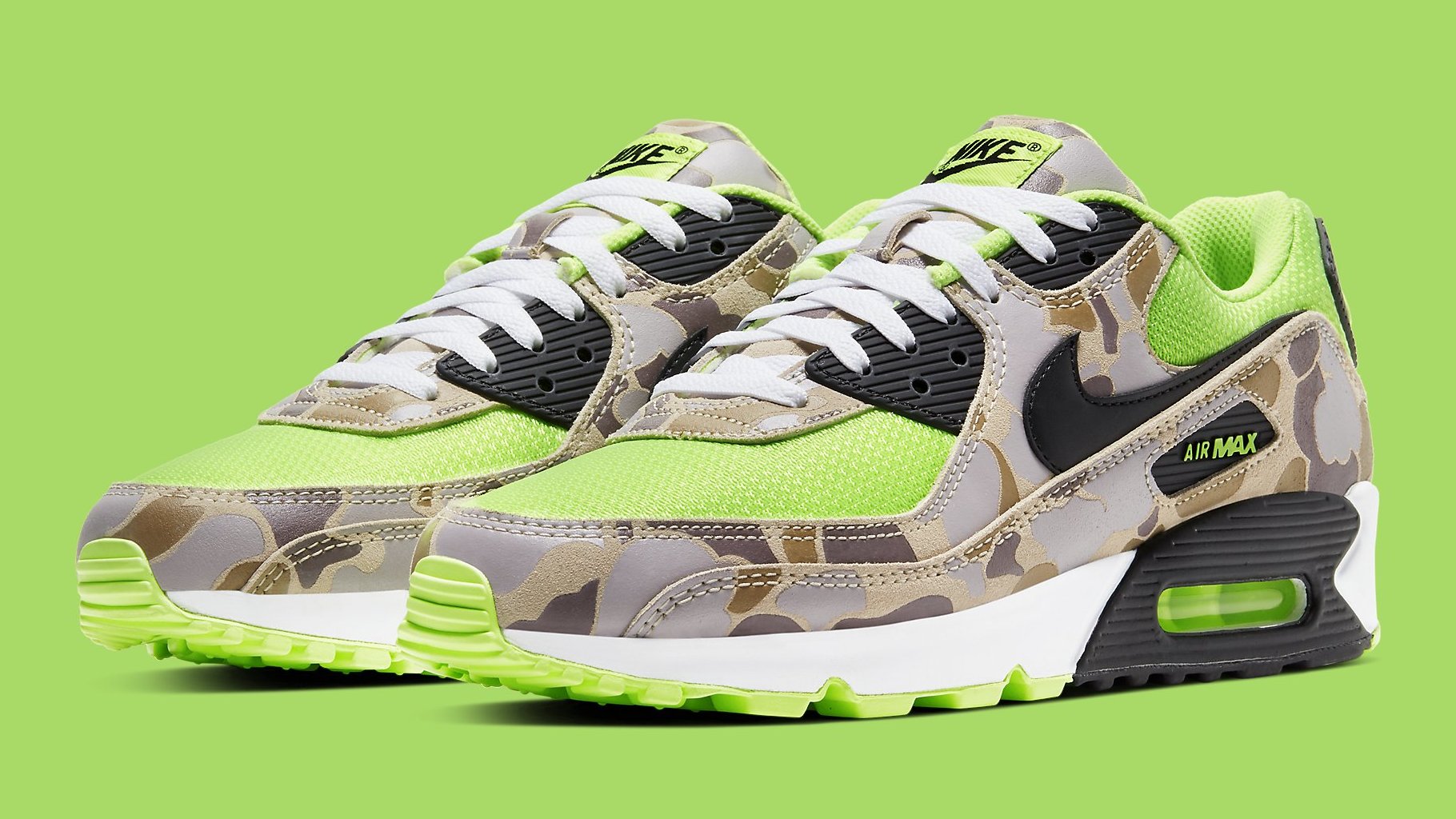 Nike Air Max 90 'Volt Duck Camo' Release Date | Sole Collector
