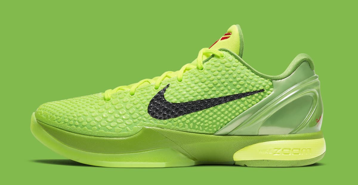 Nike Kobe 6 Protro 'Grinch' - Sneaker Release Guide 12/22/20: 'Grinch ...