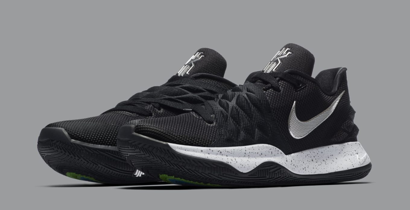 kyrie 4 low black and white Online
