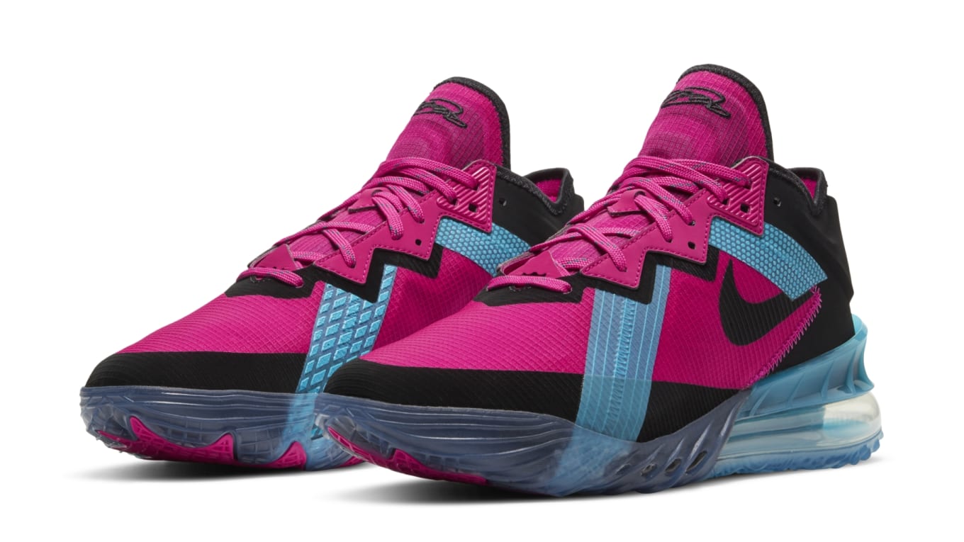 Nike LeBron 18 Low 'Fireberry' Release