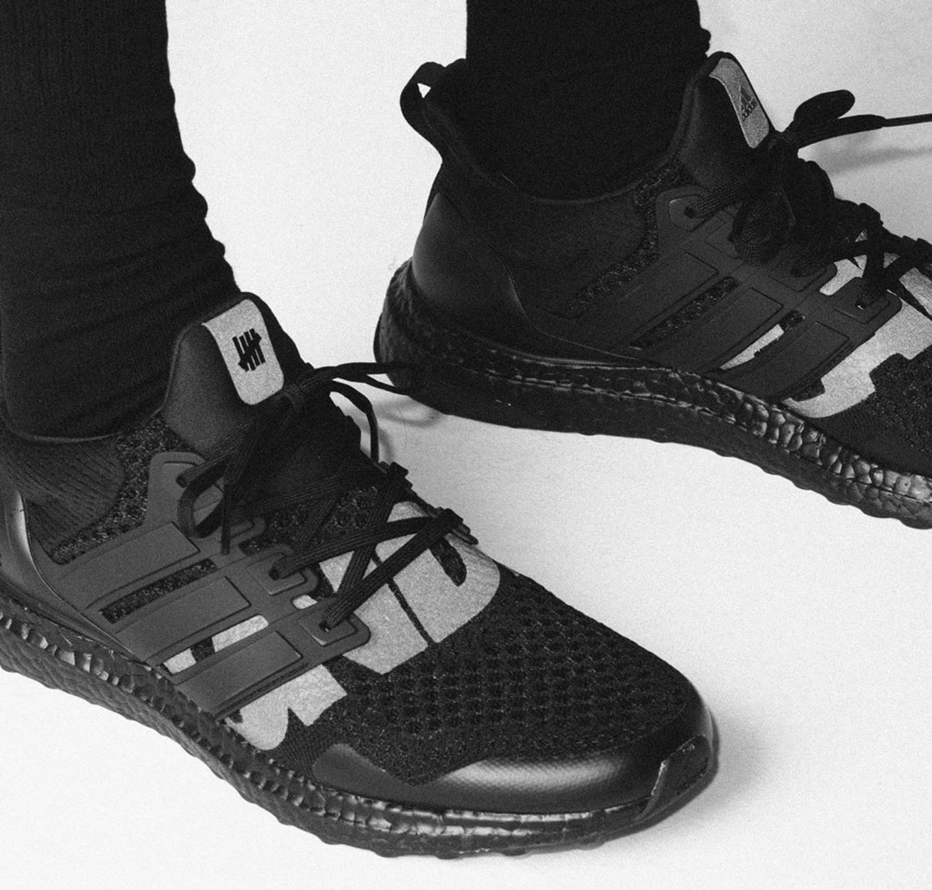 black undefeated ultra boost