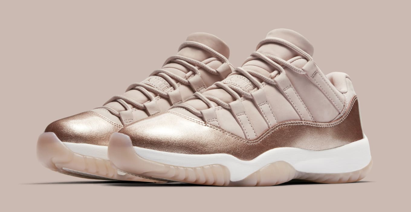 Rose gold 11 lows hot sale