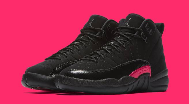 black pink jordan 12