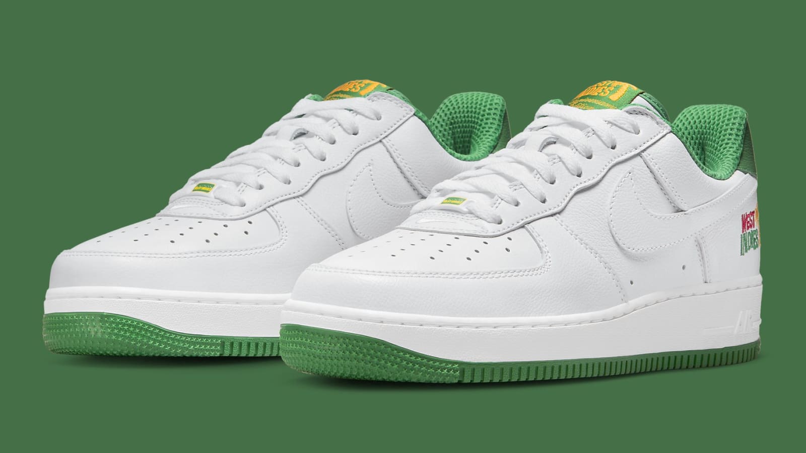 Nike Air Force 1 Low West Indies Release Date DX1156 100 Pair